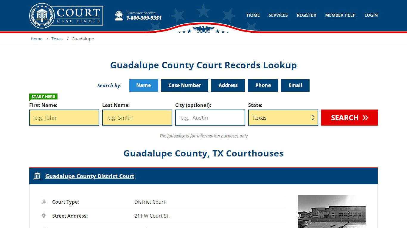 Guadalupe County Court Records | TX Case Lookup